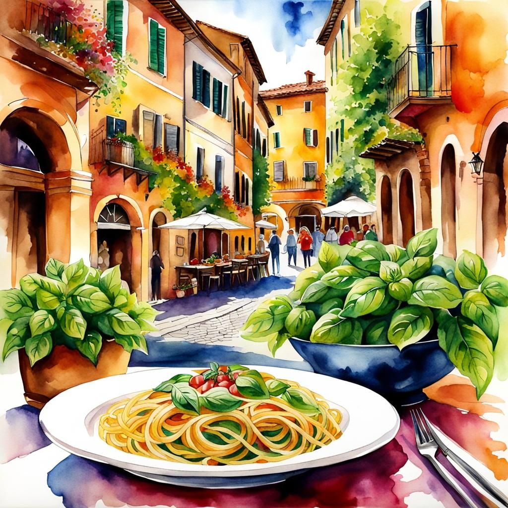 La dolce vita! With spaghetti, of course  by @datura_stramonium