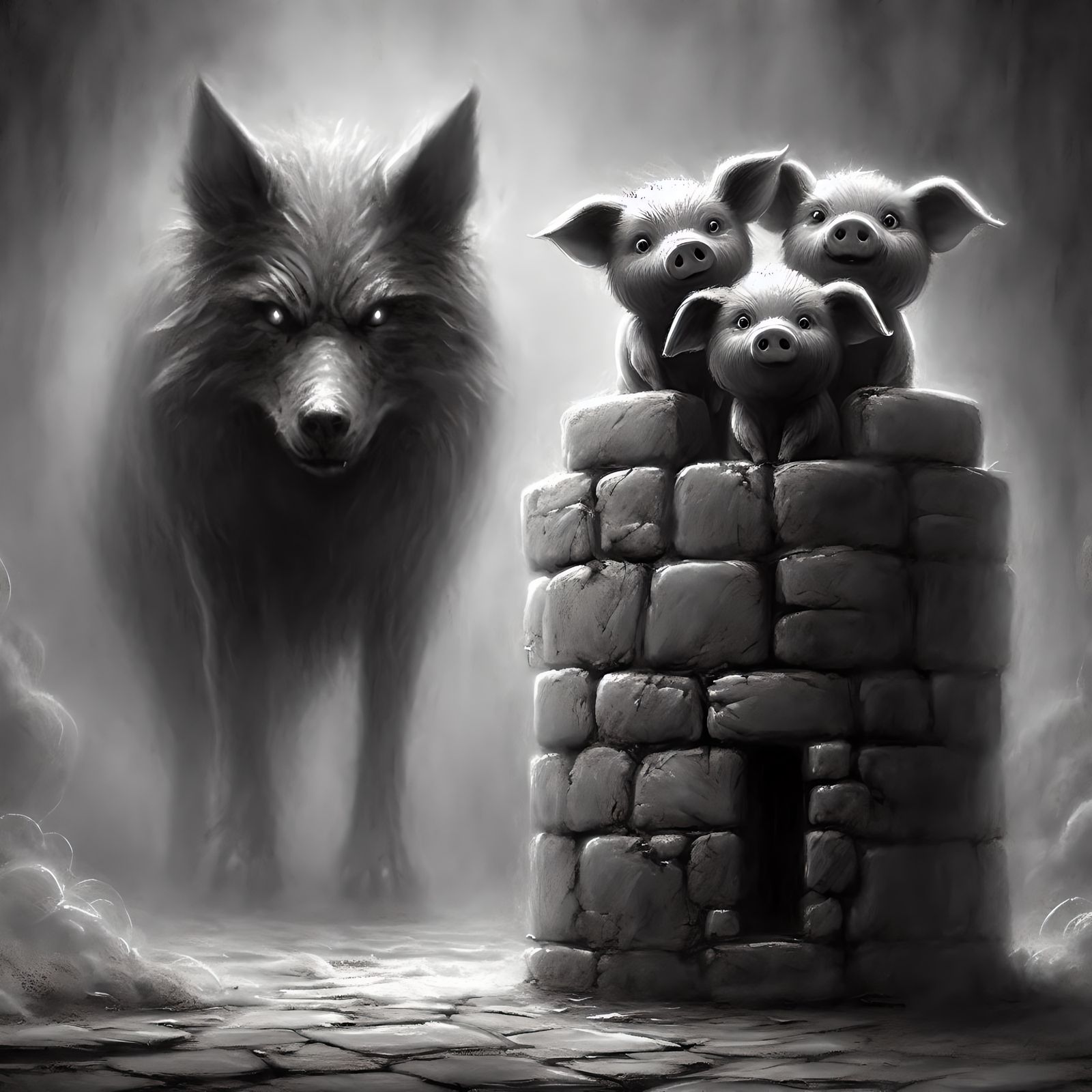 "Oink, we needed a bigger tower!"