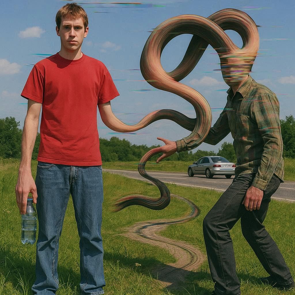 First Contact with Anomaly Man