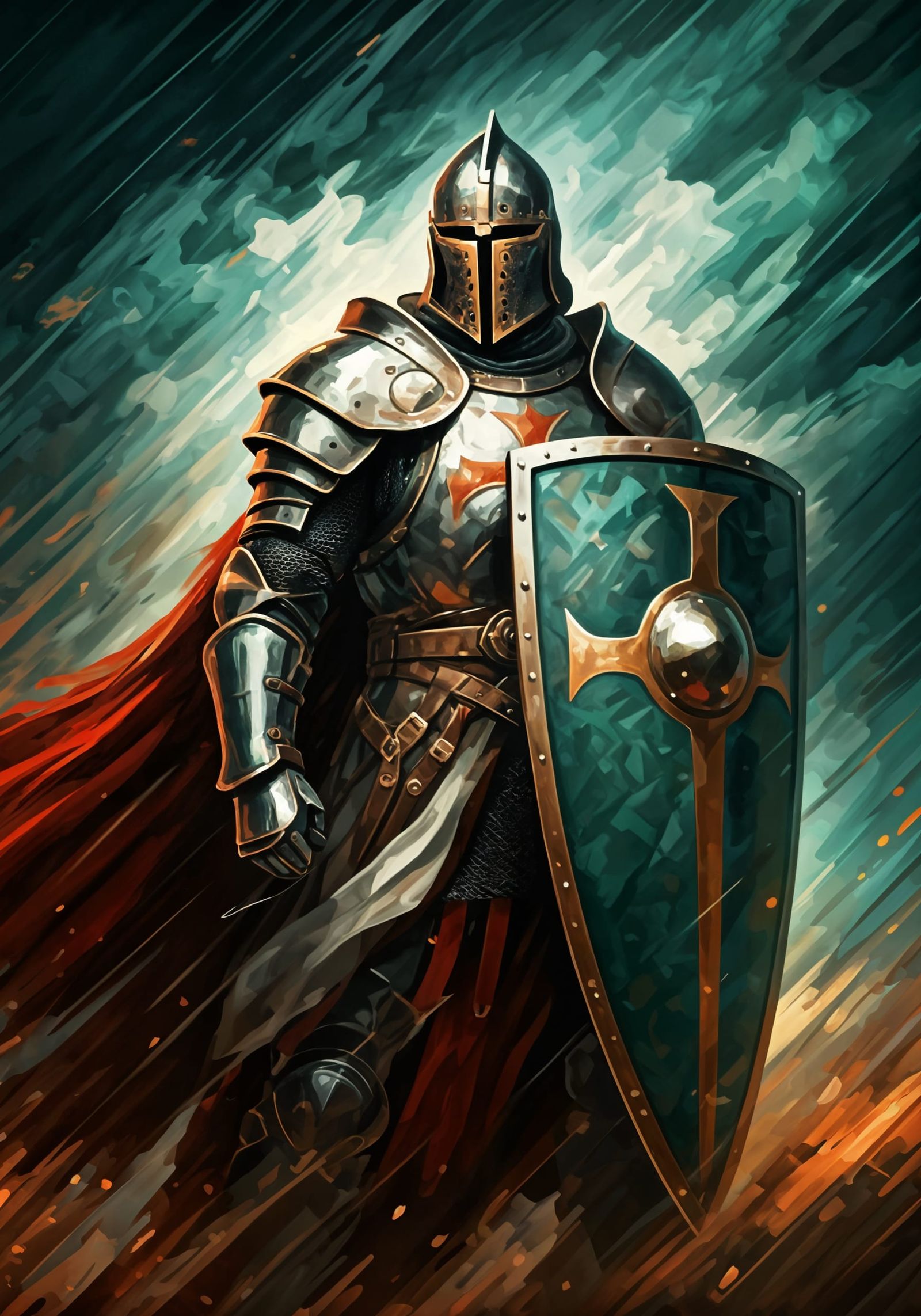 Deus Vult  by @Miguelito101