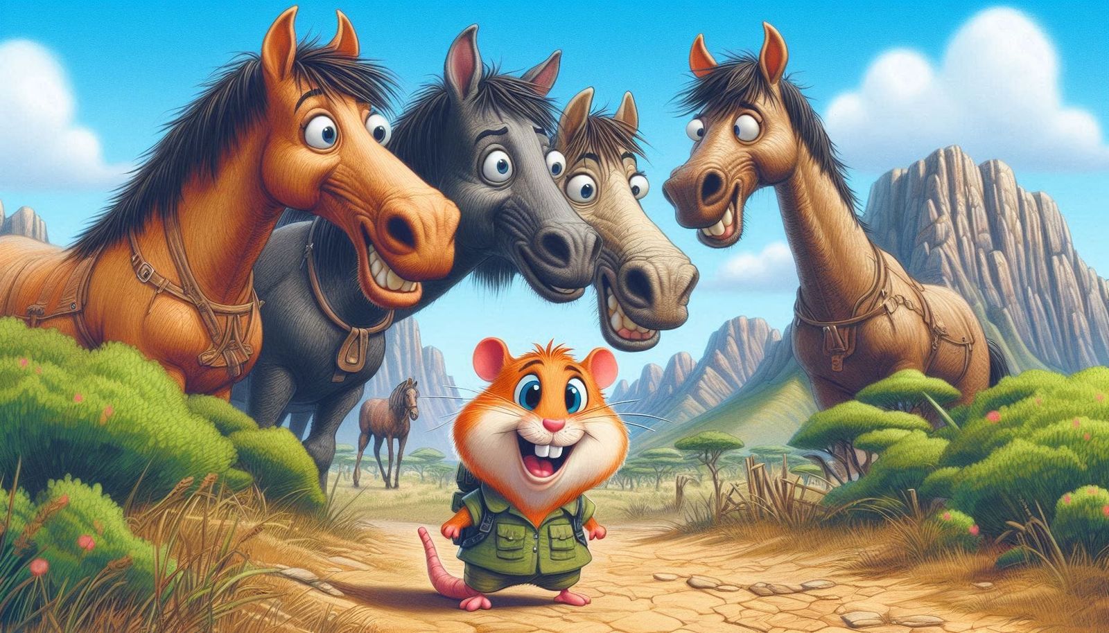 Bucket List 🪣 #09 Feral horses @ Kaapschehoop 01