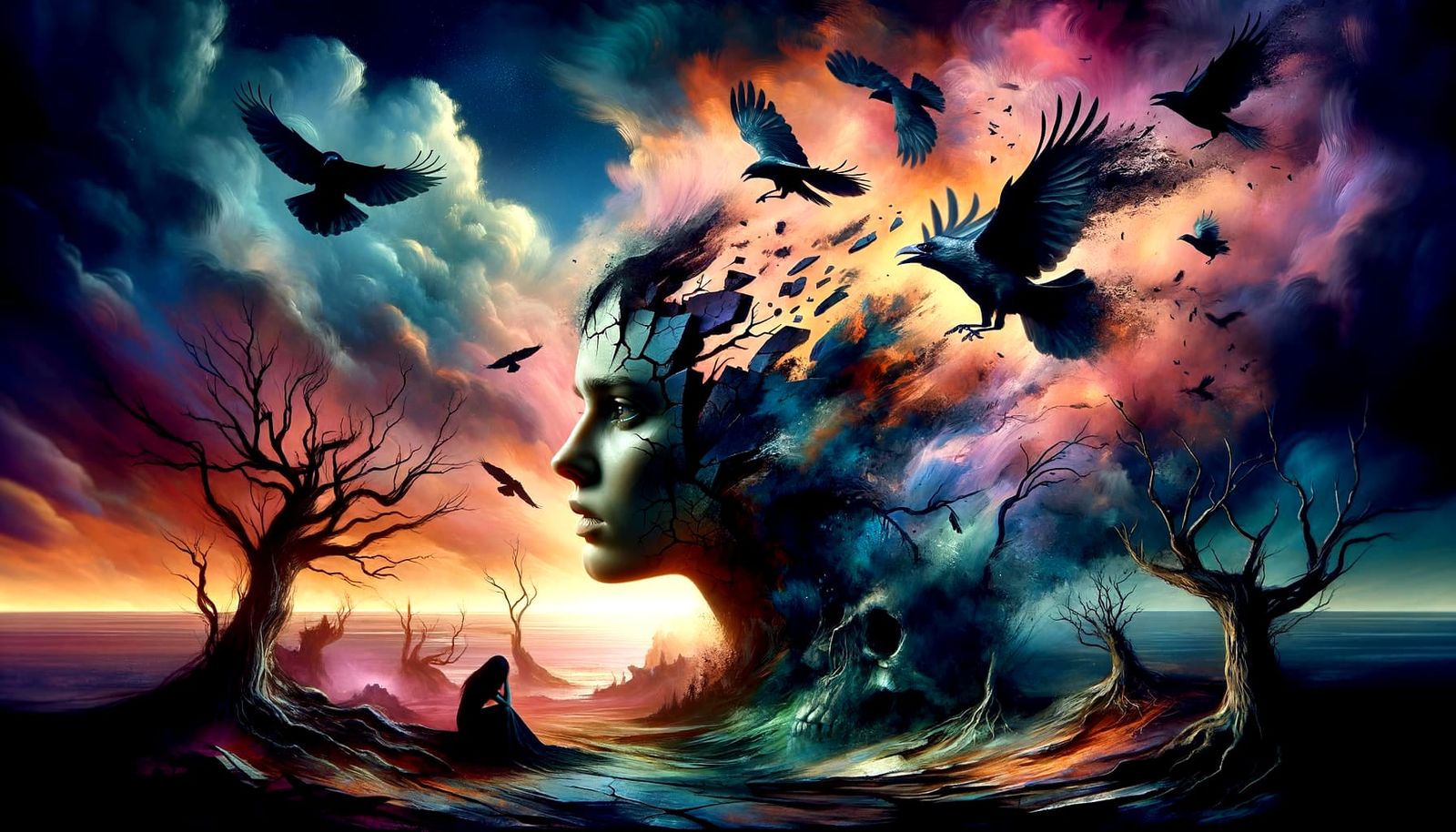 The Fractured Corners of her Mind  by @Shywolf