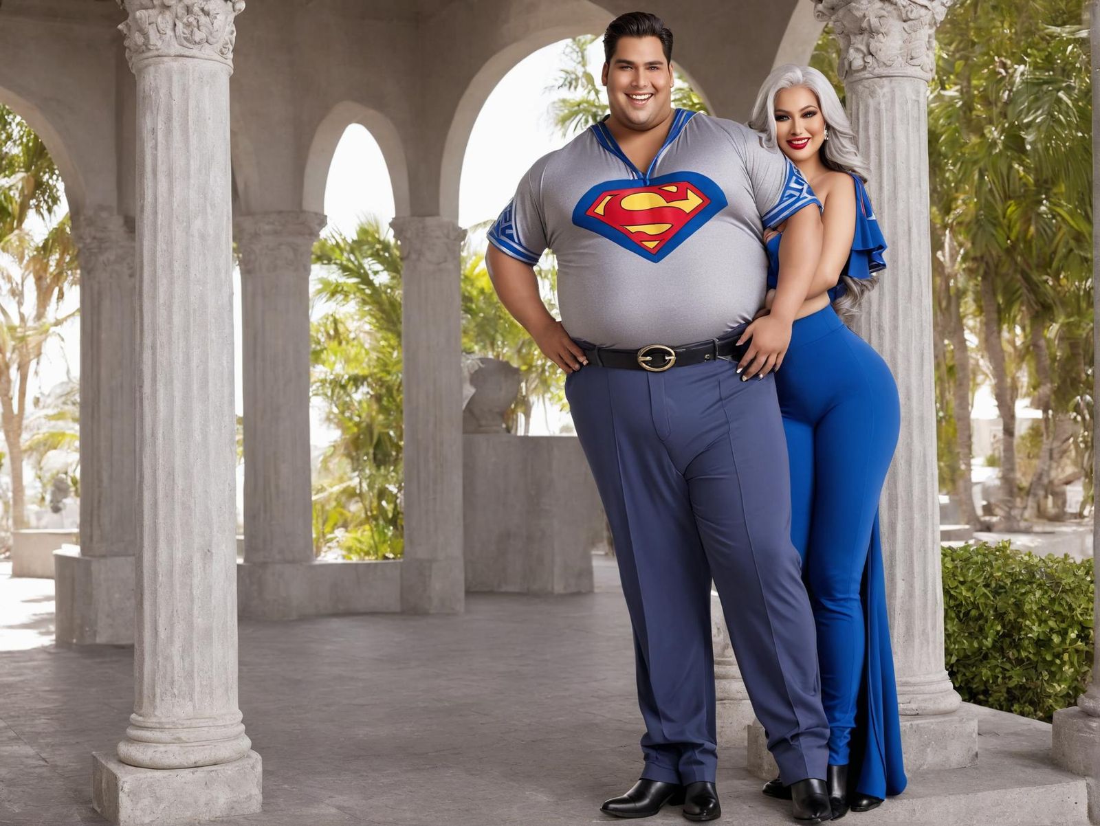 Happy couple