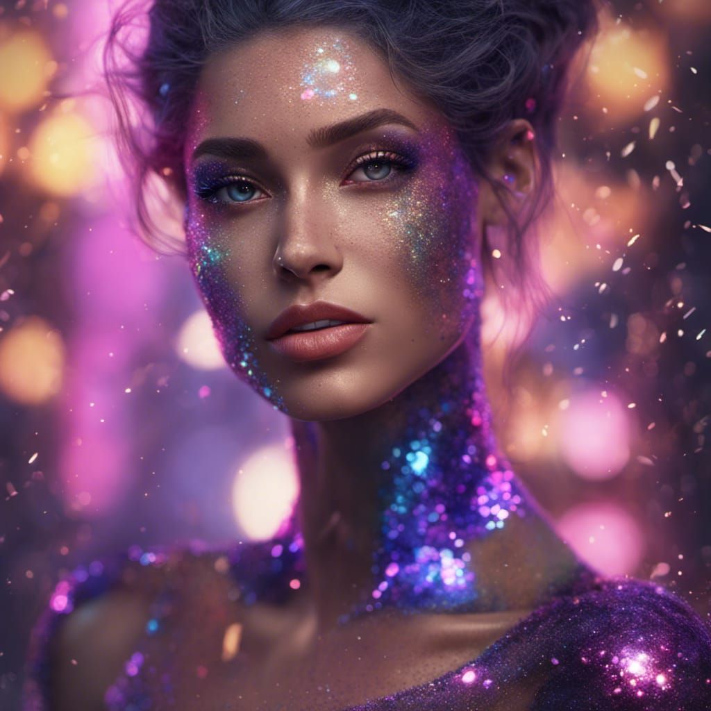 Playing With Glitter