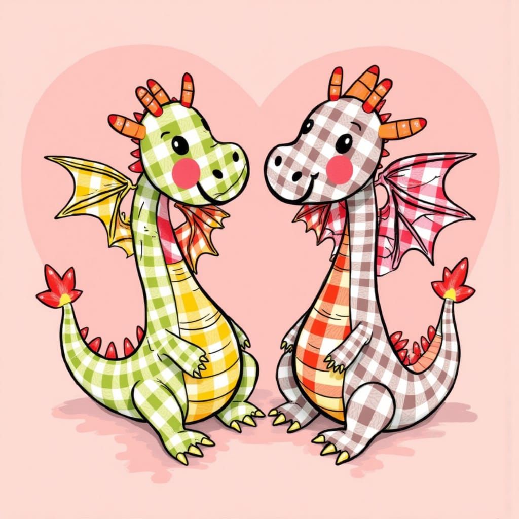 <lora:TINY DRAGONS:1.0> Lovehearts