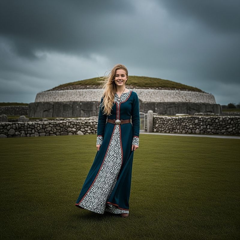 Visit to the Newgrange burial mound in Ireland
