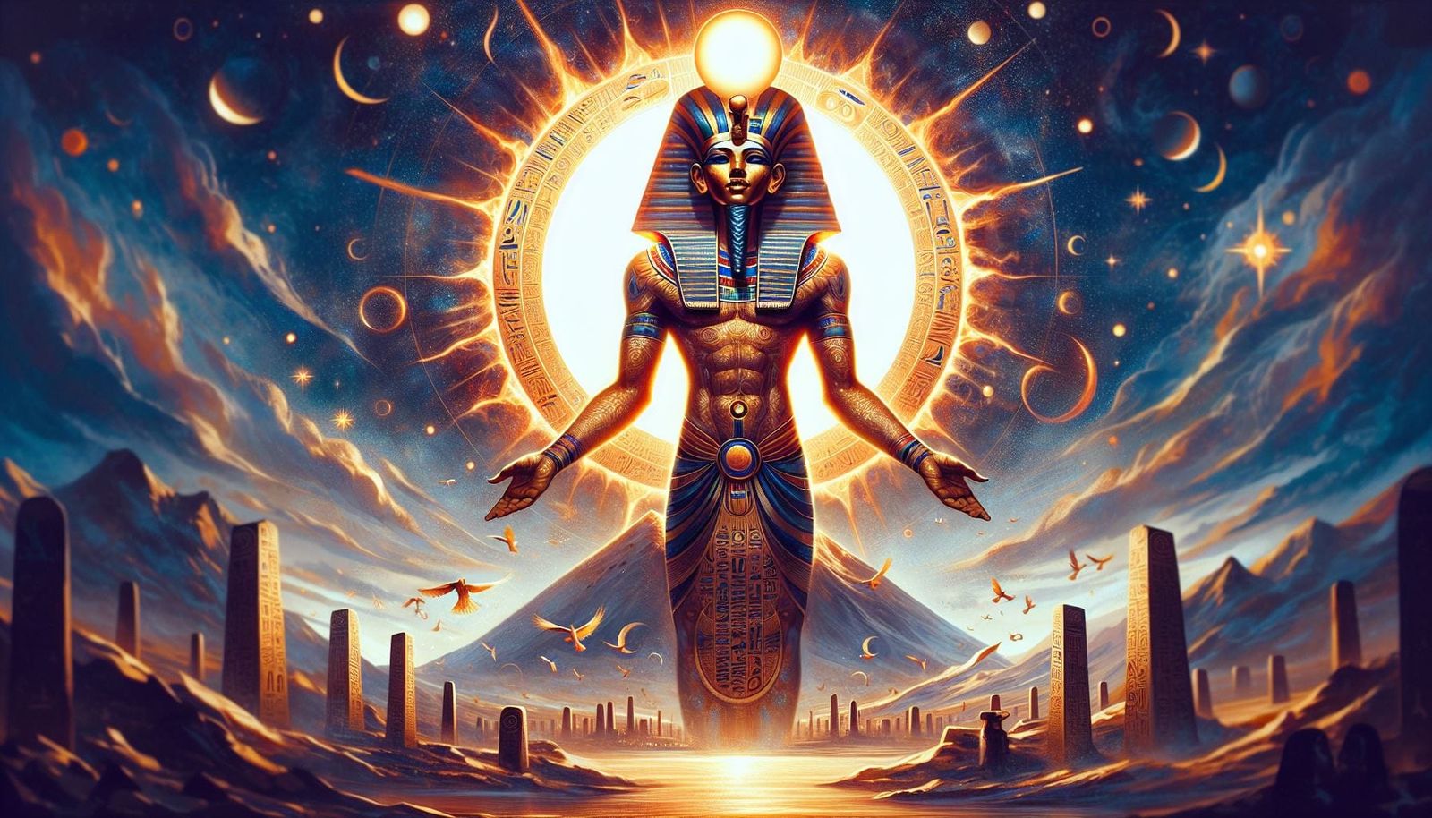 Egyptian Sun god Ra