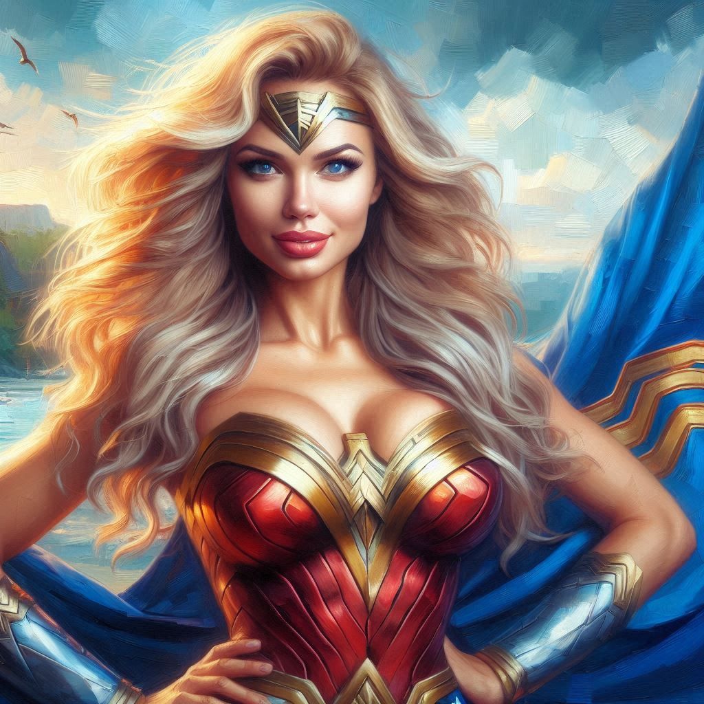 One woman Justice League - Wonder Woman