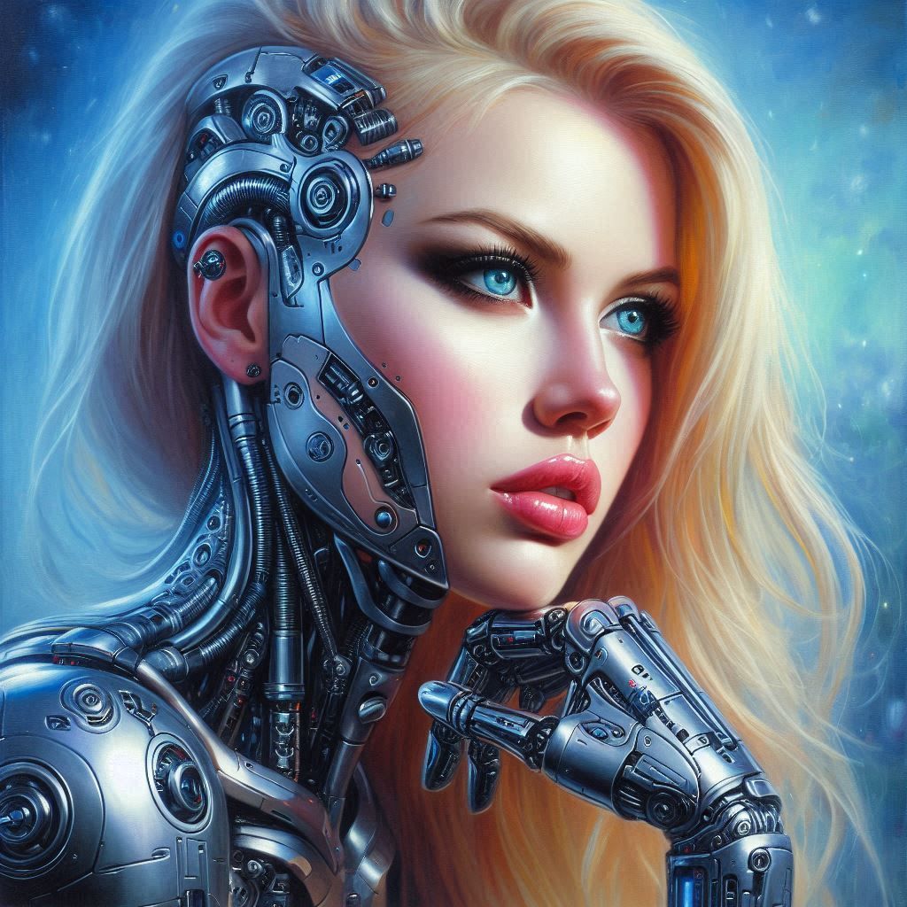 One woman Justice League - Cyborg