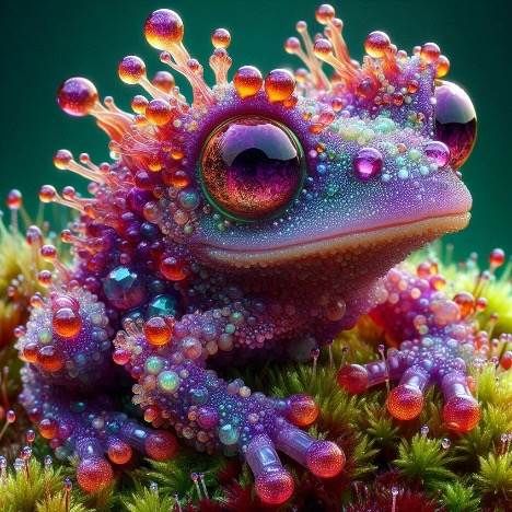 Gemstone Frog Turtle Creature