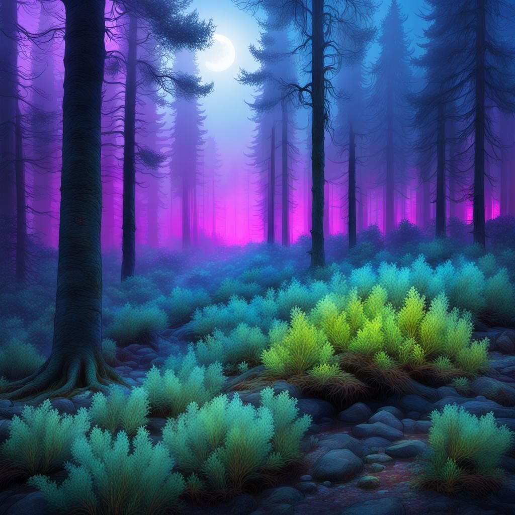 Sunset Forest