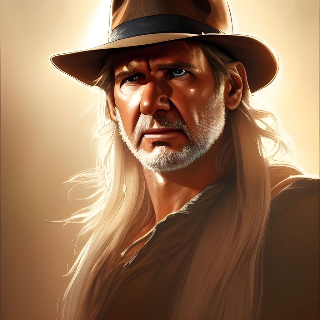 Old Indiana Jones - AI Generated Artwork - NightCafe Creator