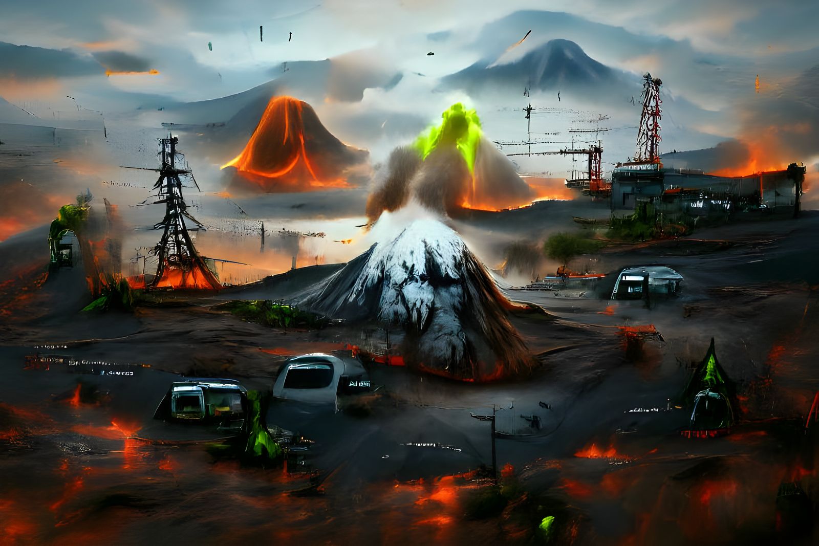 When the inferno came