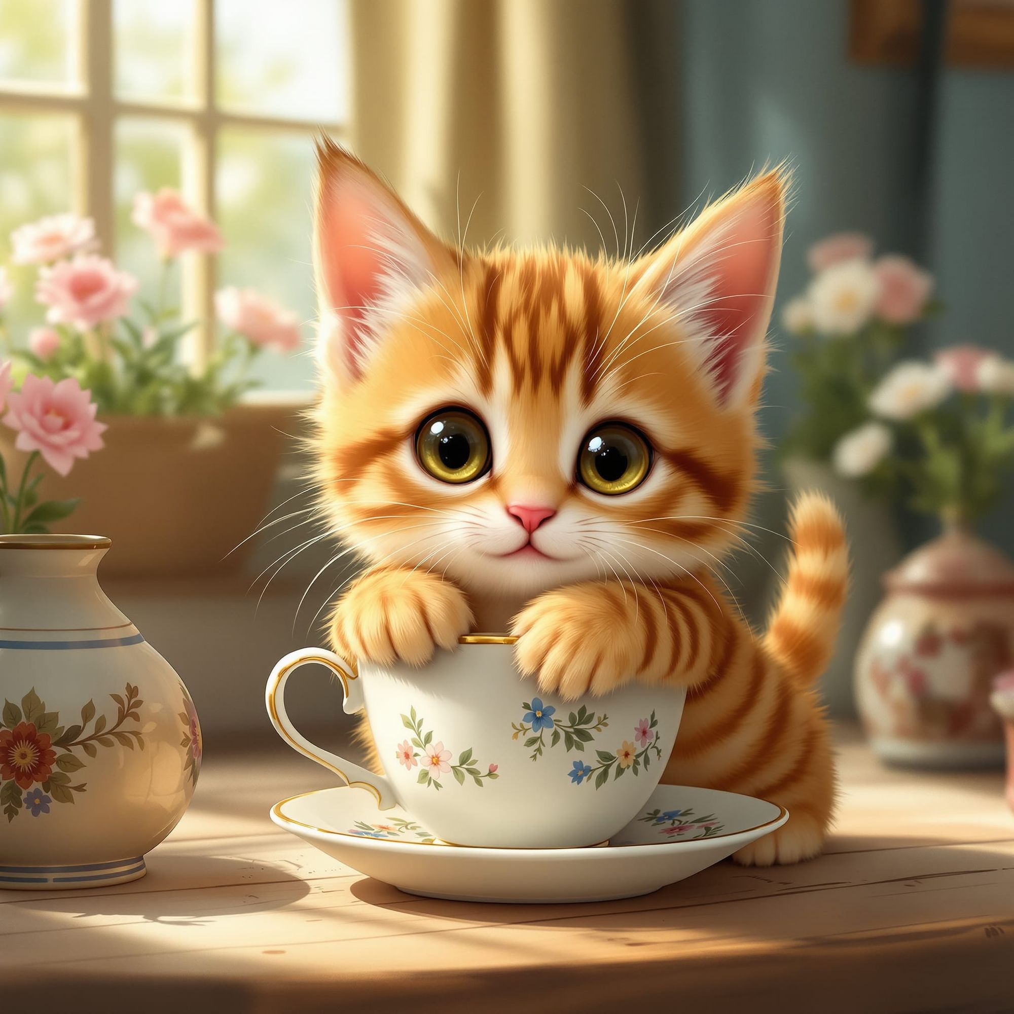 Adorable black kittty  - Start Image 1