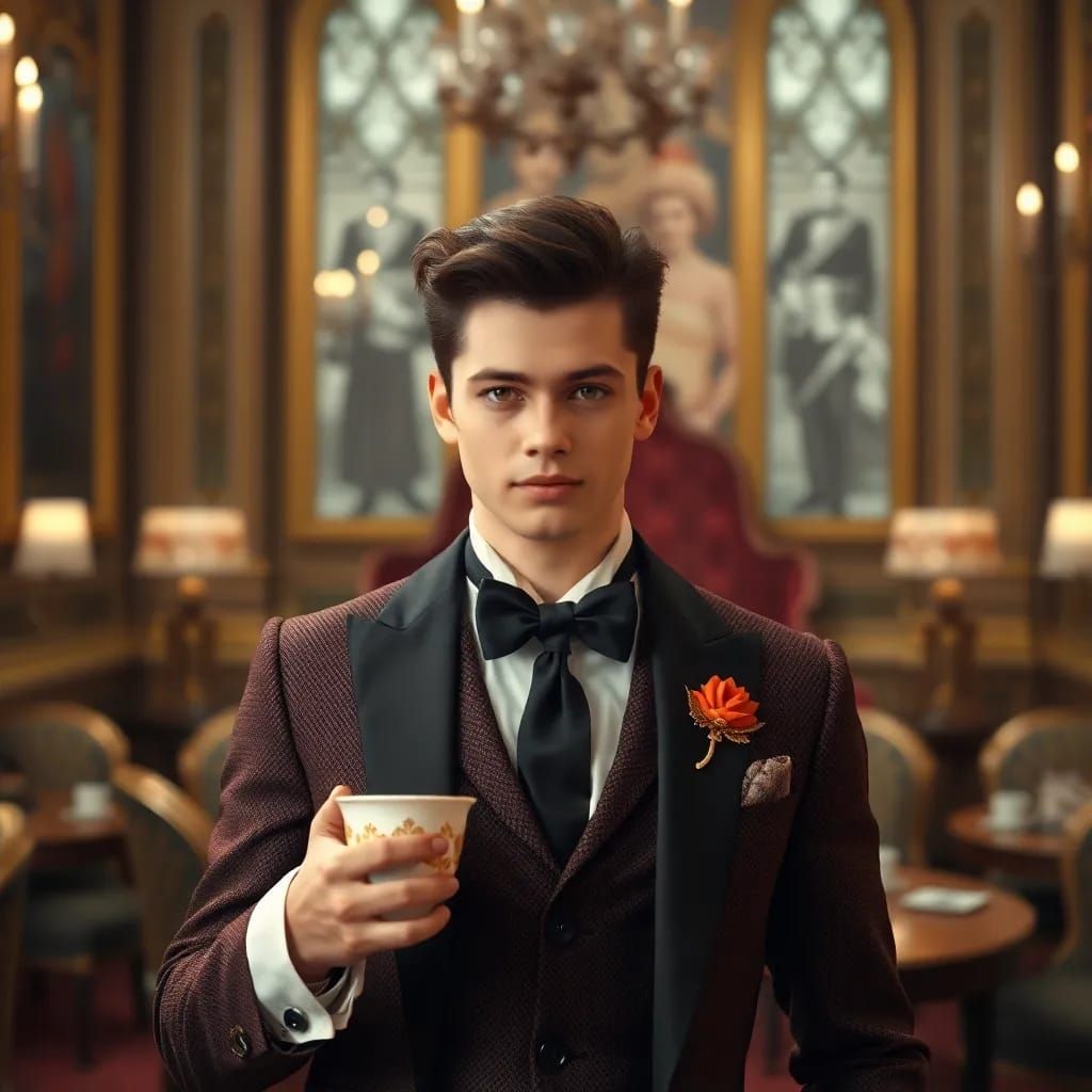 The tea-boy, the highest paid servant of the queen,