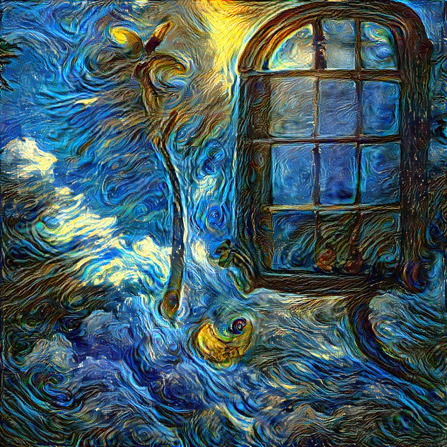 Window of heaven clouds,Rutkowski