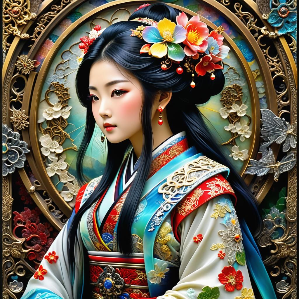 Japanese woman portrait  by @Julie