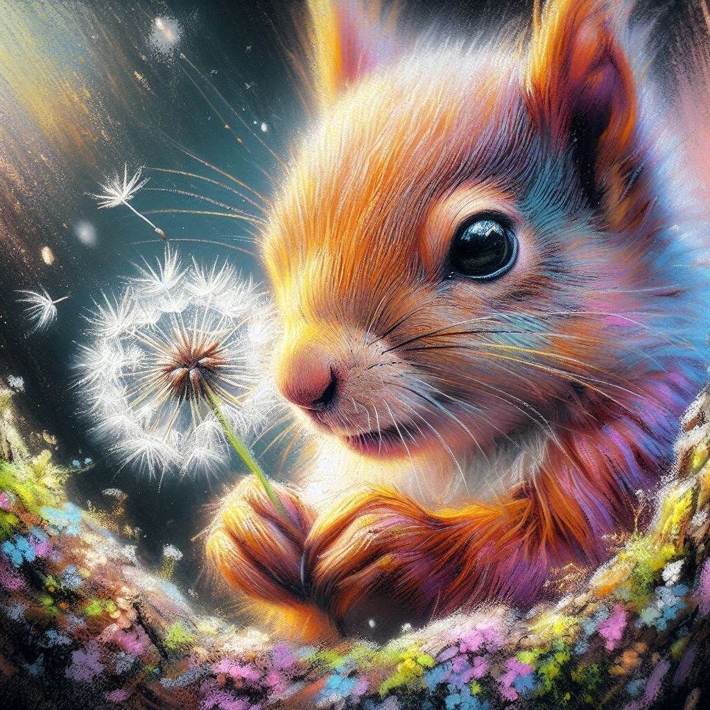 Squirrel Whiskers and Dandelion wishes (1)