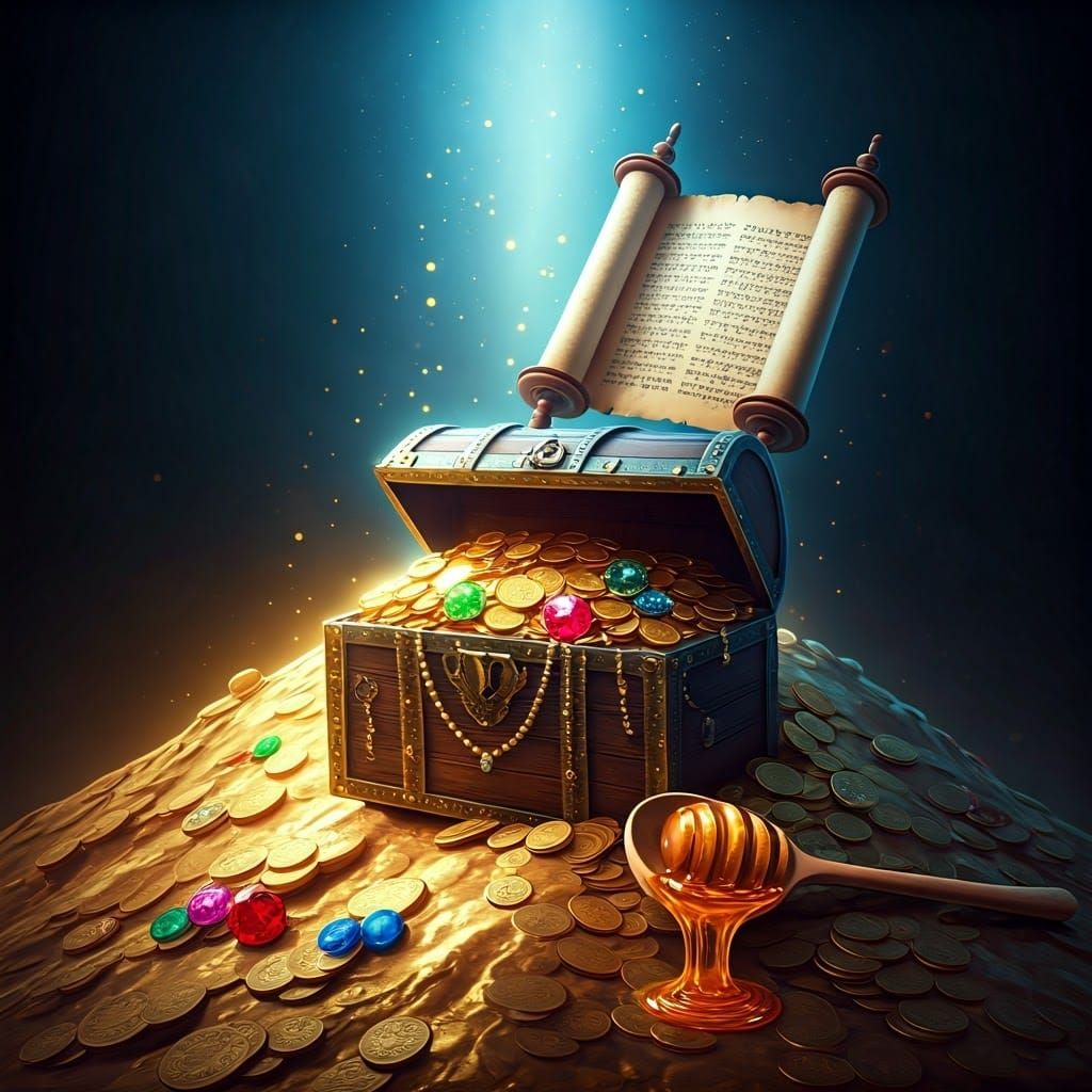 תורת השם...הנחמדים מזהב ...ומתוקים מדבש