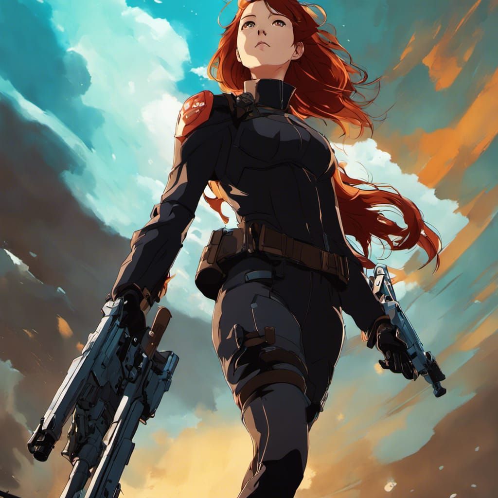 Au Black Widow Ai Generated Artwork Nightcafe Creator