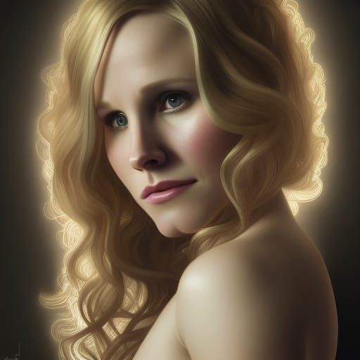 Kristen Bell - AI Generated Artwork - NightCafe Creator