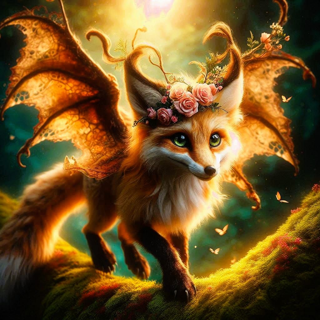 rosy, the fairyfox