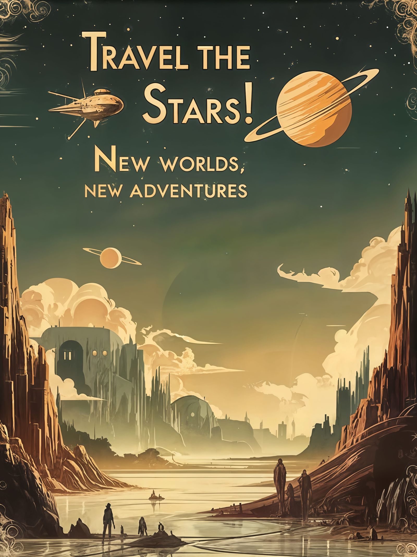 Travel the Stars  by @Quiet Volcano