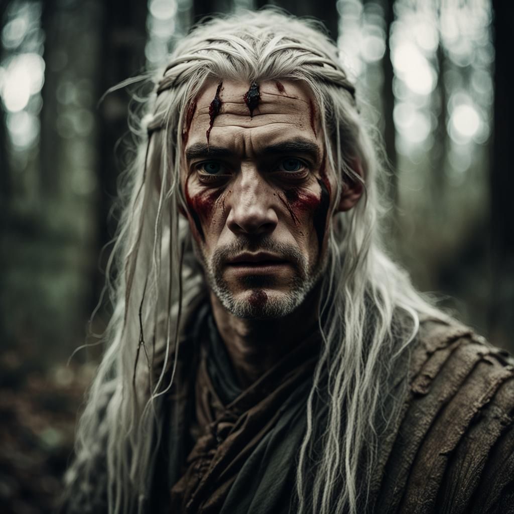 Hurt anglosaxon man