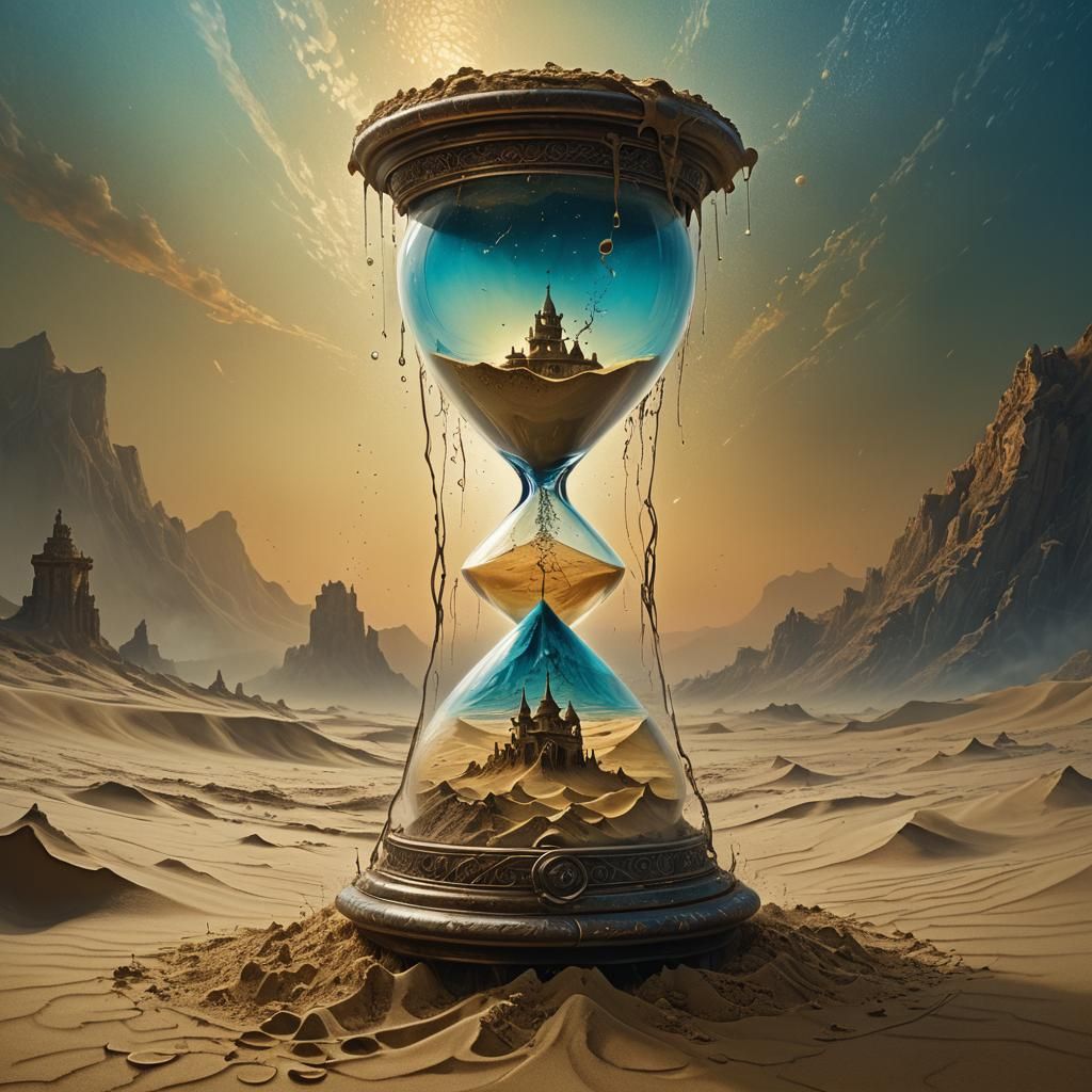 Está preso na ampulheta, ou está livre?