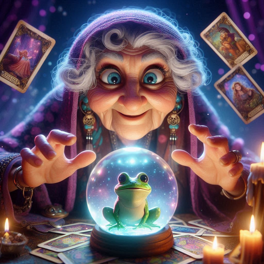 "I see a frog in your future."