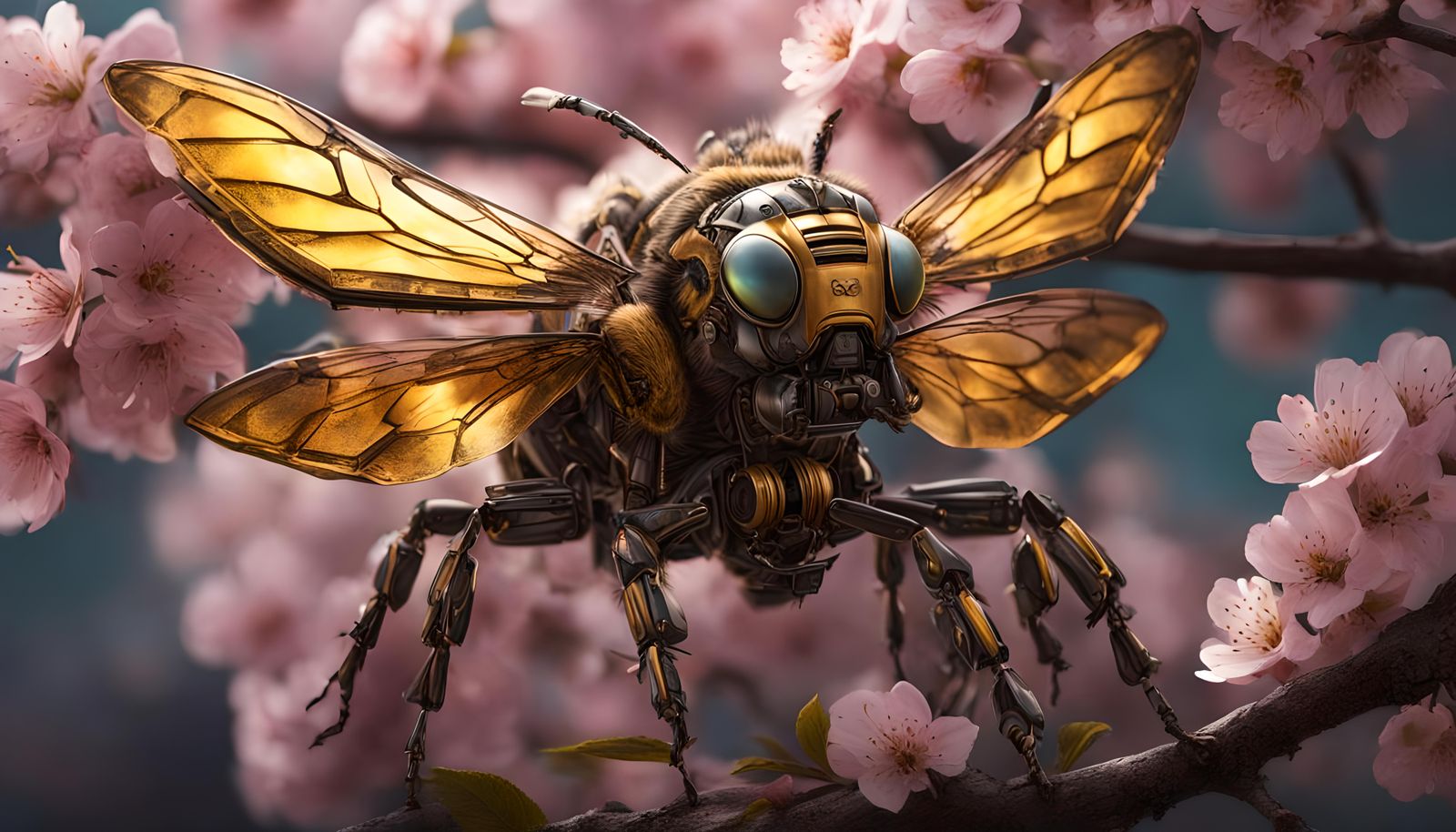 After the extinction of the last bees