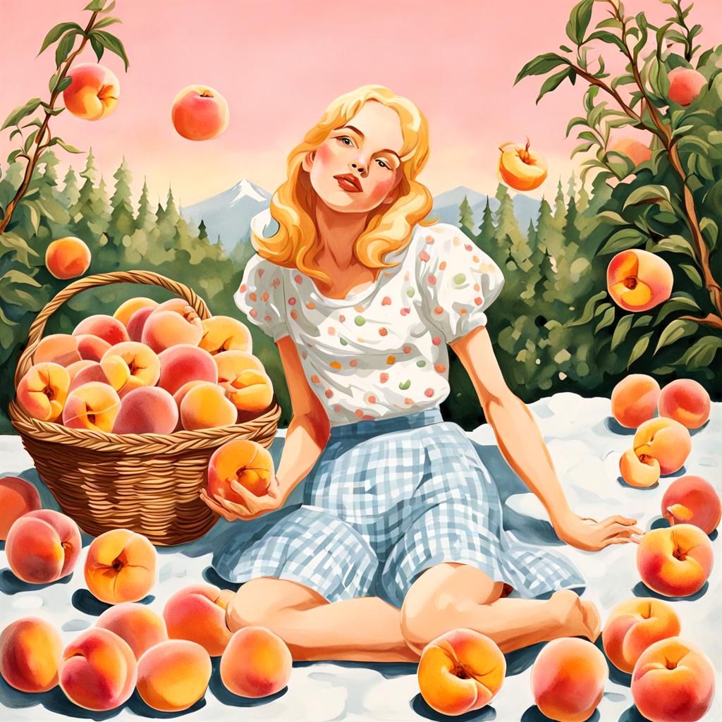 You got the peaches, I got the cream Sweet to taste, saccharine 'Cause