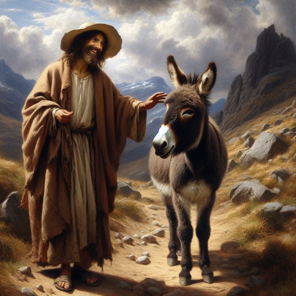 Better follow me, friend...