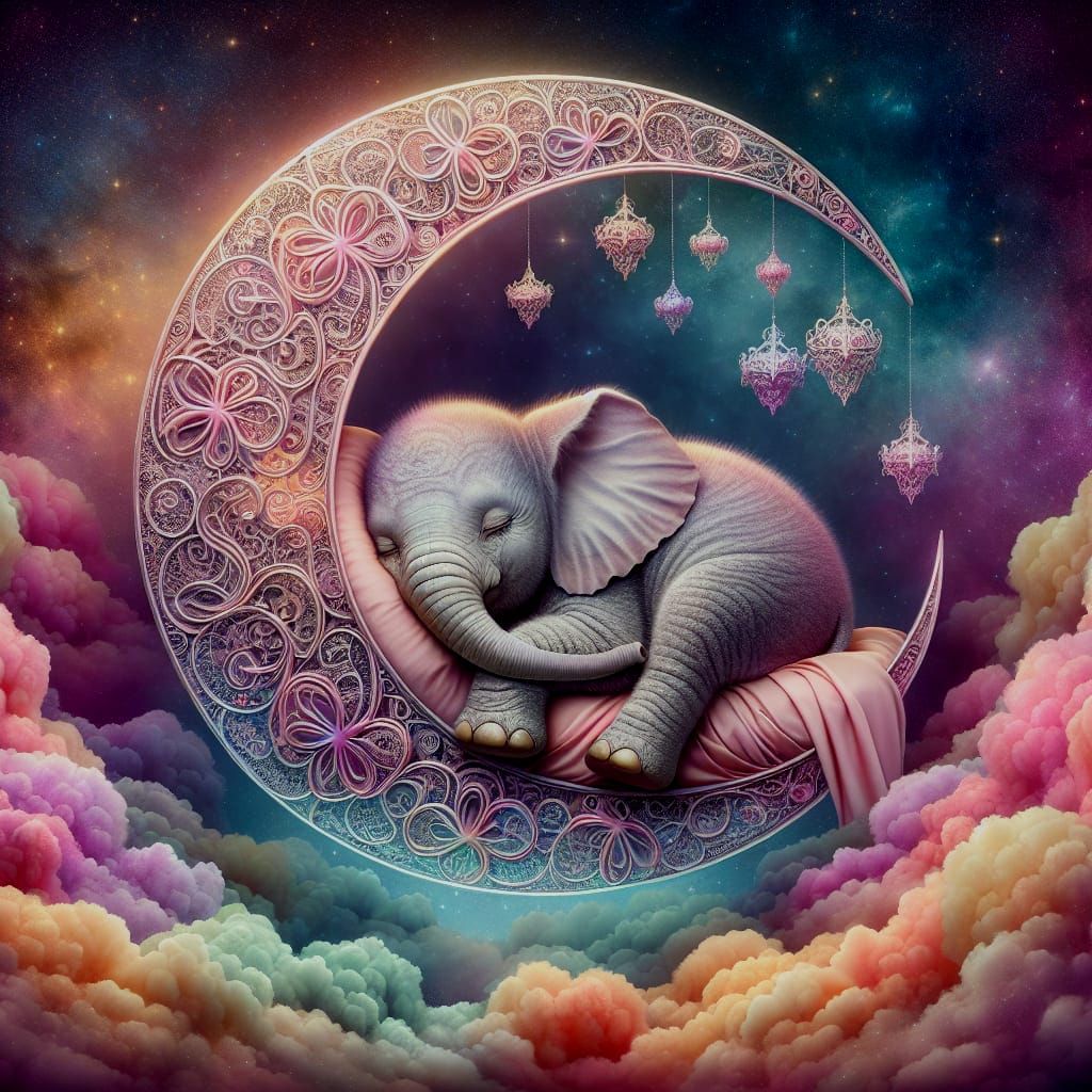 Sweet Dreams little Baby Elephant!!! 