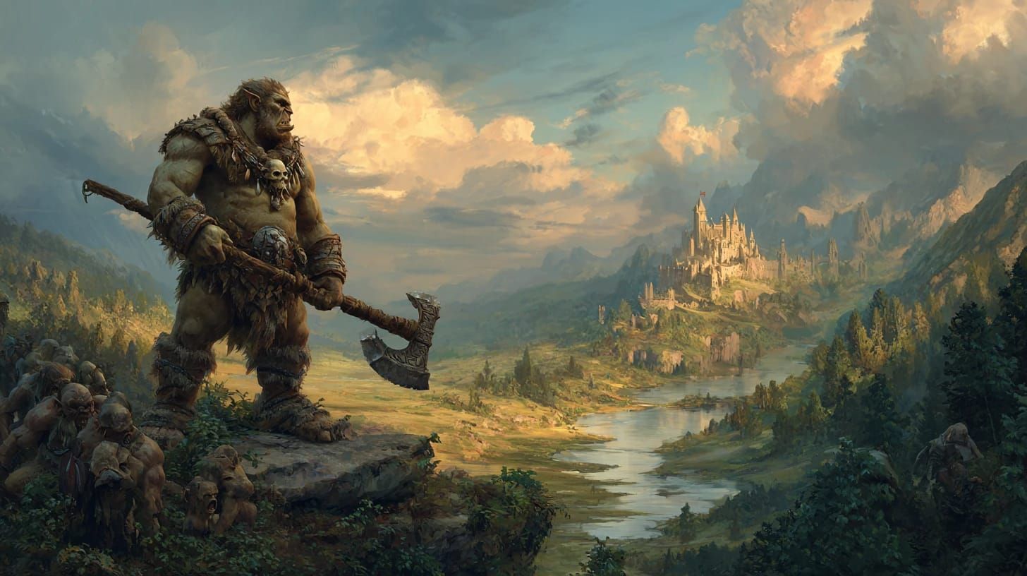 Commanding His Raiding Party