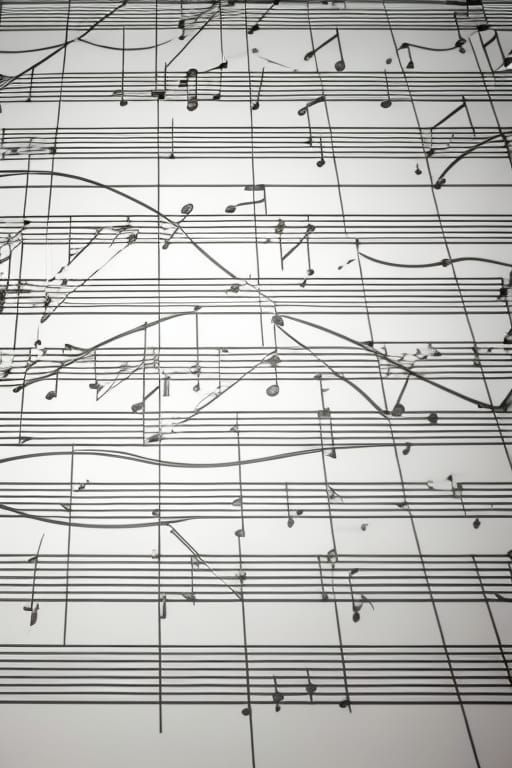 Graphic score - AI Generated Artwork - NightCafe Creator