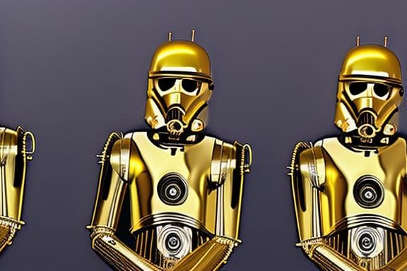 C-3PO - AI Generated Artwork - NightCafe Creator