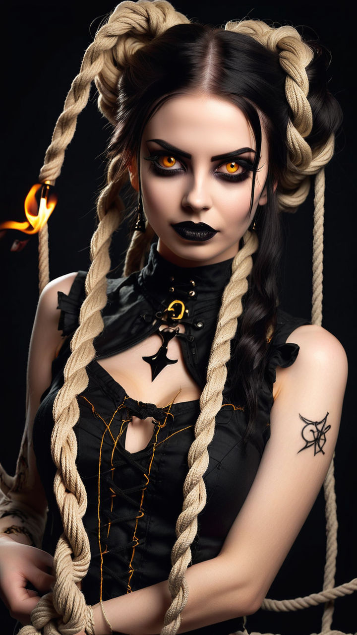 Pretty Gothic Girl