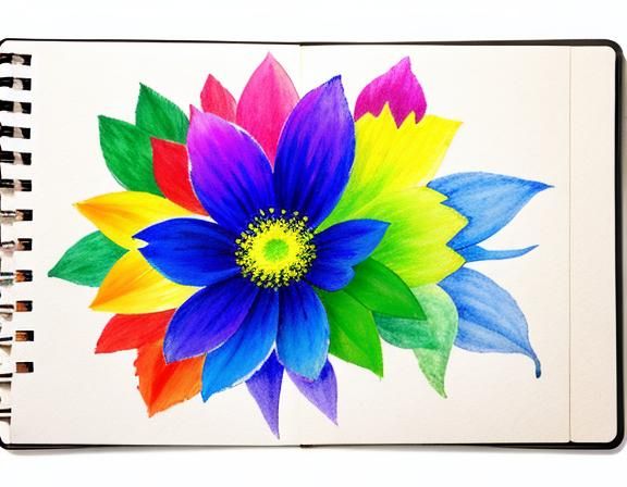 Beautiful Coloured Sketches ...