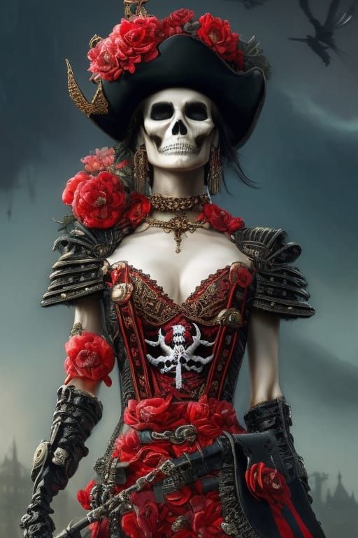 Pirate skeleton   by @Zeus
