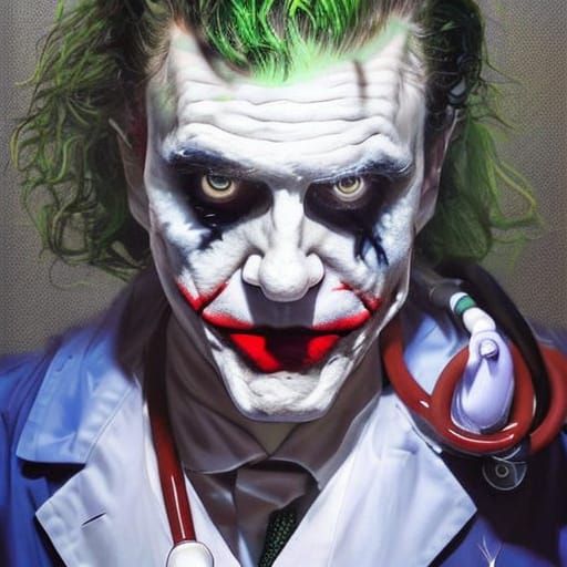 Heath Ledger  by @Enhanc3D_Reality