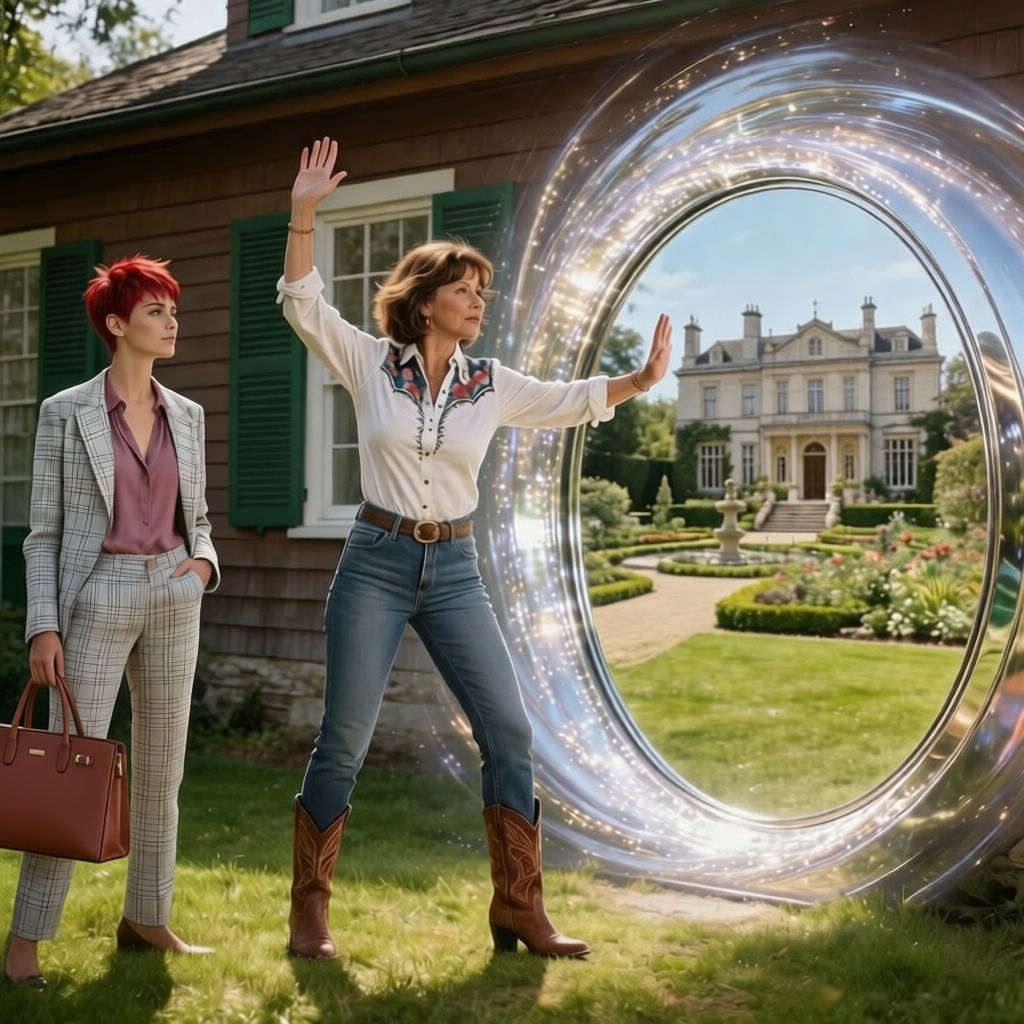 Stepping through the portal