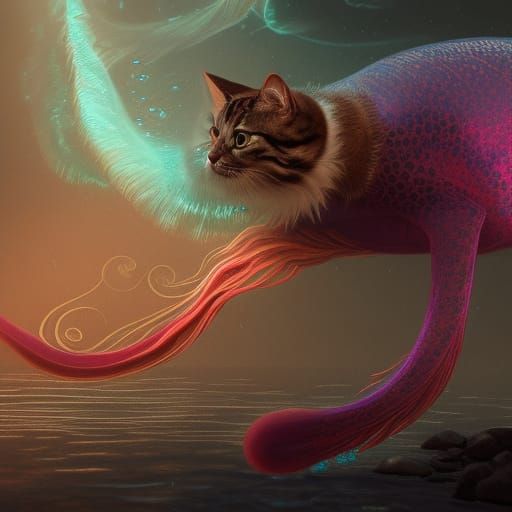 cat+jellyfish