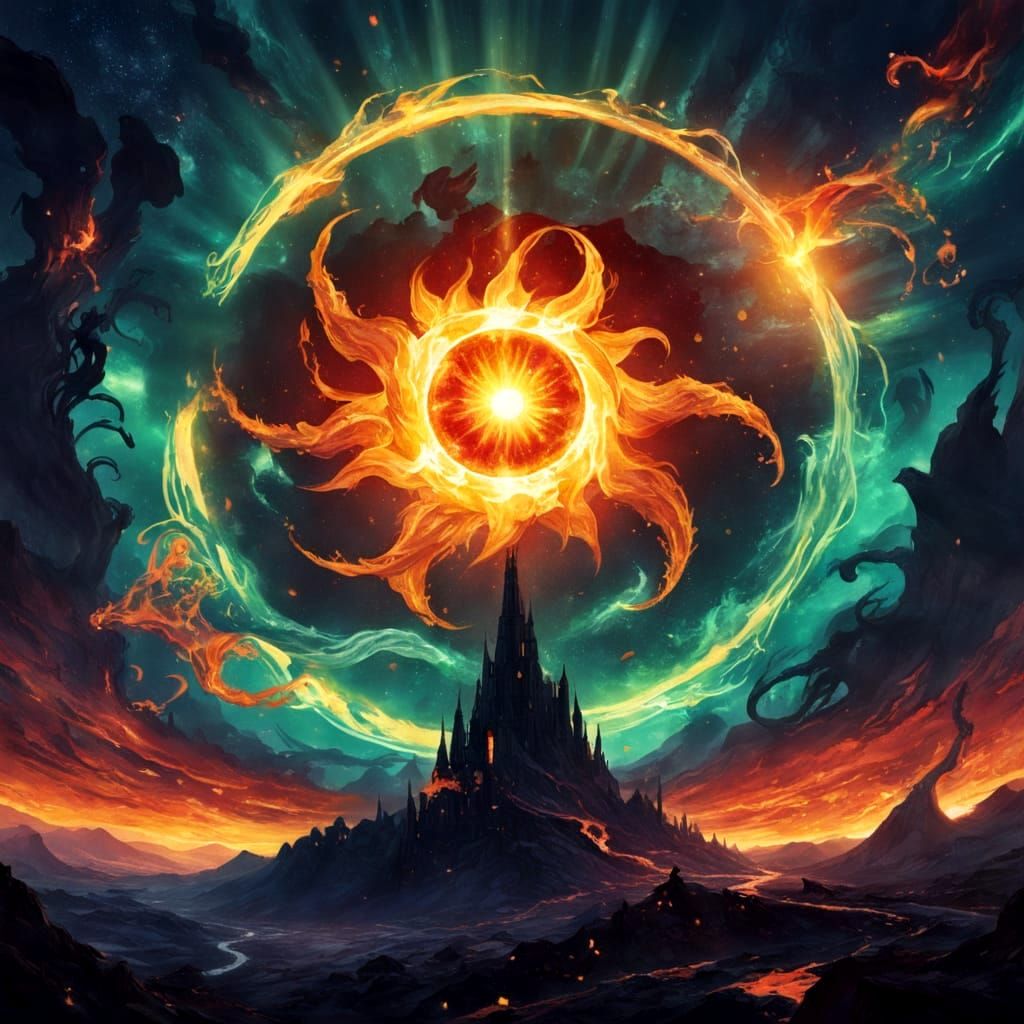 Solar Flare Loop, Eldritch Tape  by @Calchexas