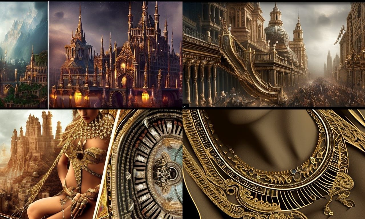 jewellery V and A, Epic cinematic brilliant stunning intrica...