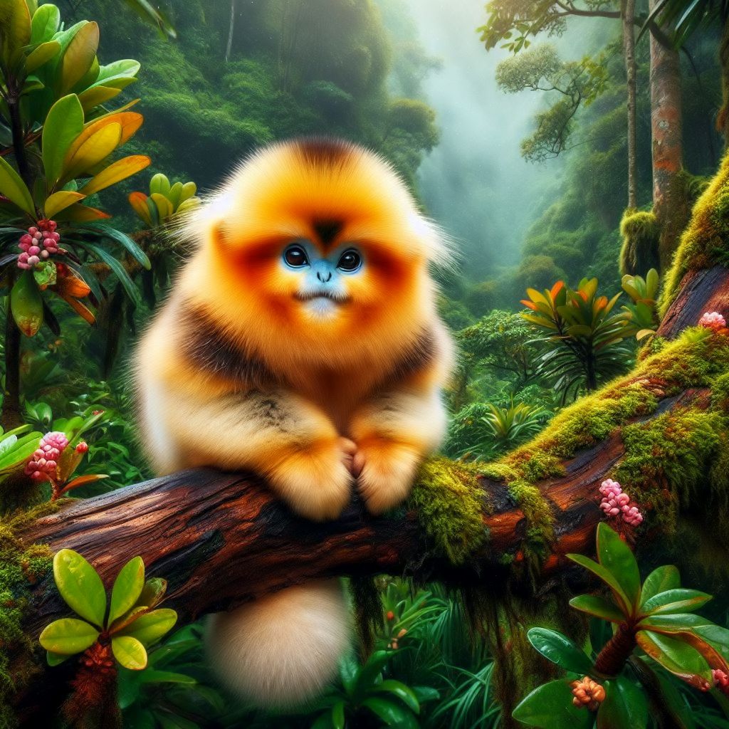 Golden Snub-nosed Monkey