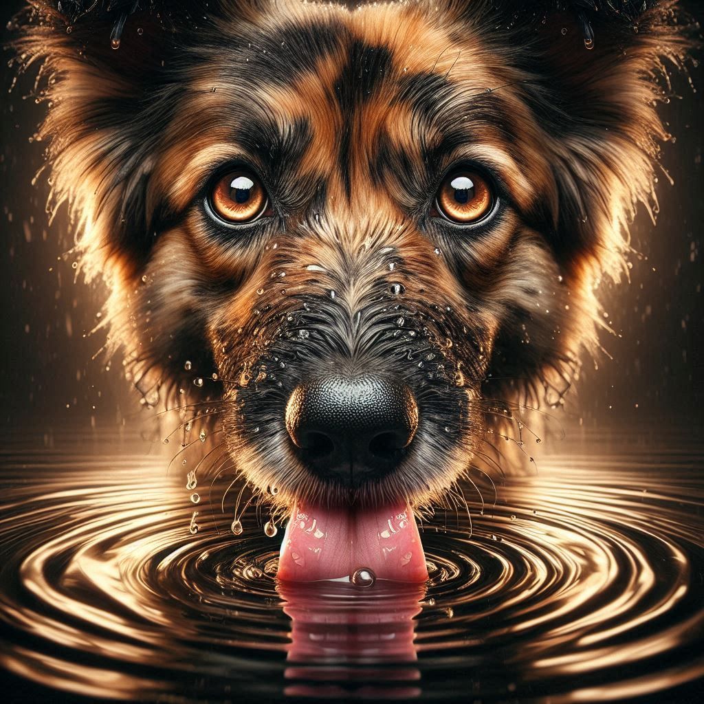 Sorry Guys, am drinking some water 😁🐶🐶