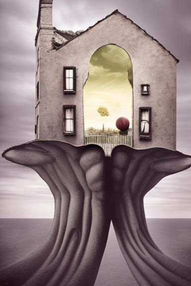 Surreal Insectoid Manifestation in Stop-Motion Style