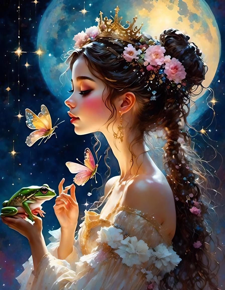 The fairy tale of the Frog-Prince