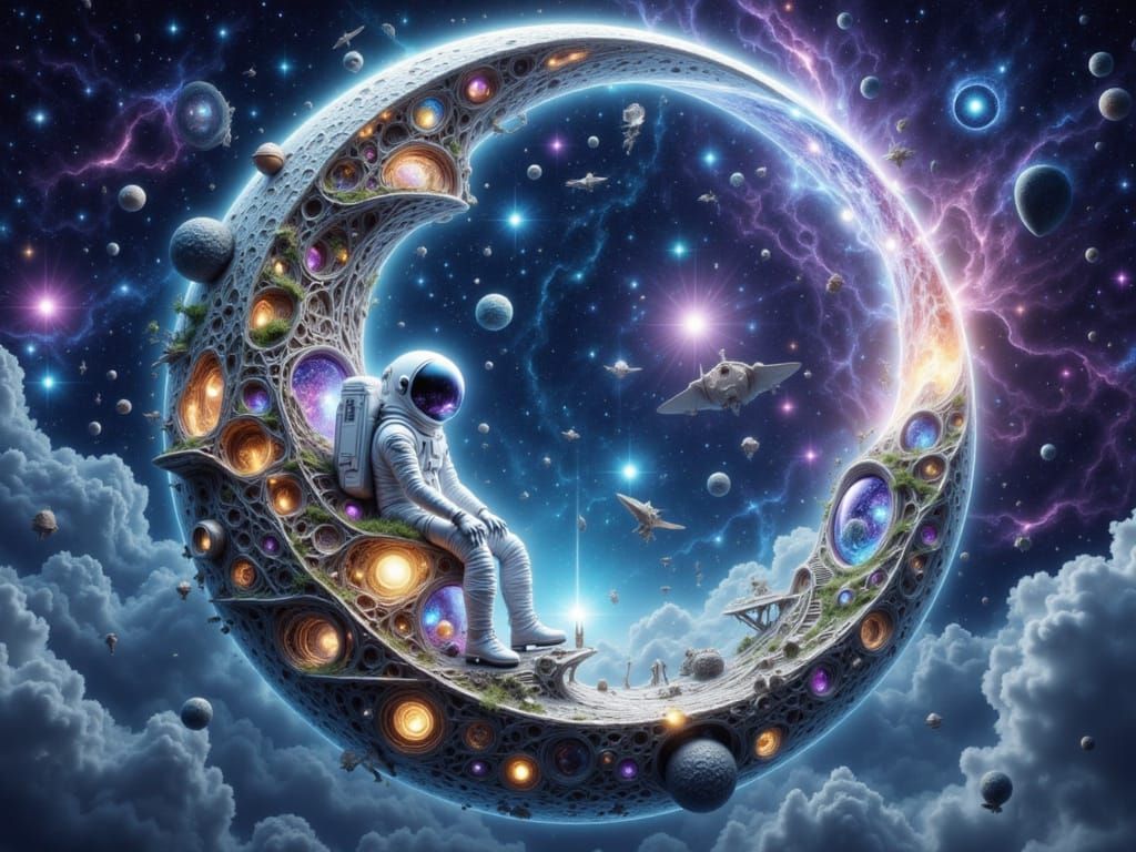 <lora:FiosCrescentMoons:1.0> Man in the Moon